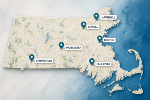 casas fuera de Boston opciones vivienda Massachusetts